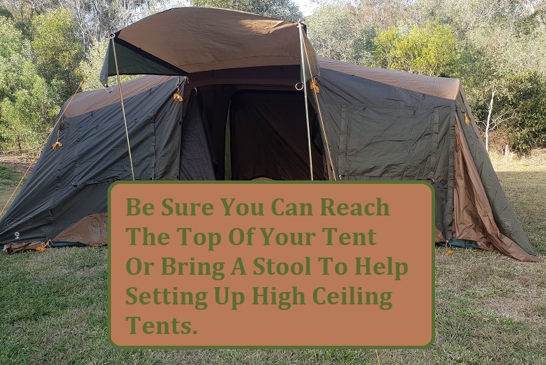 Top 10 Camping Tents For Tall People With 7 Ft High Ceilings People