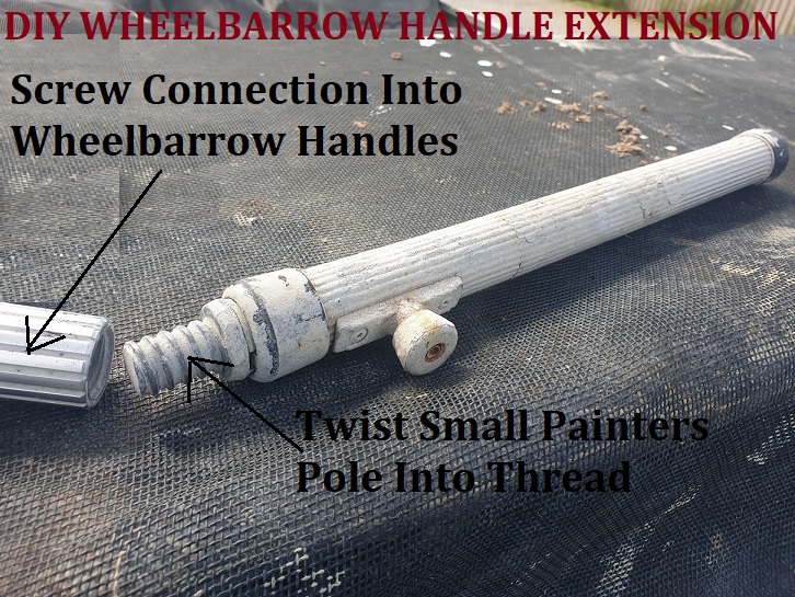 How To Extend Wheelbarrow Handles