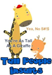 Best Tall People Insults