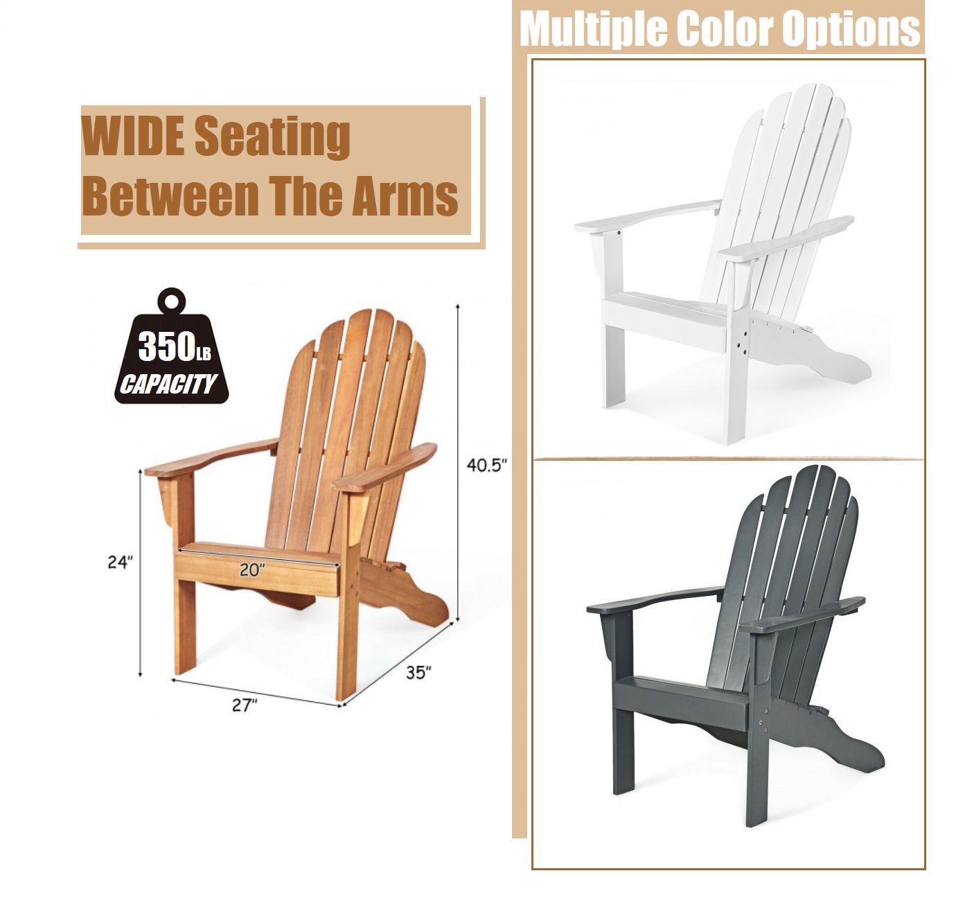 Adirondack Chairs For Tall People | People Living Tall